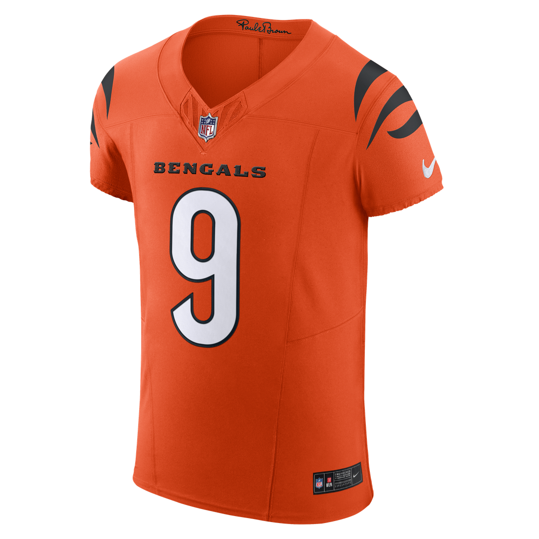 Cincinnati Bengals Joe Burrow Nike Orange Team Vapor FUSE product image 6