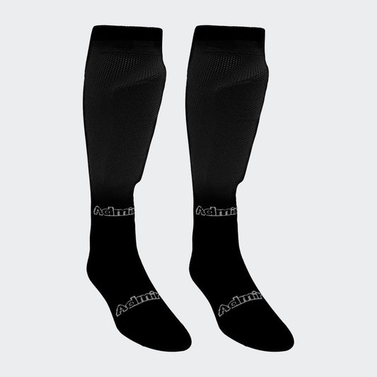 ADMIRAL Tourney II Socks - Black/White product image 1, provided for visual reference and product detail review