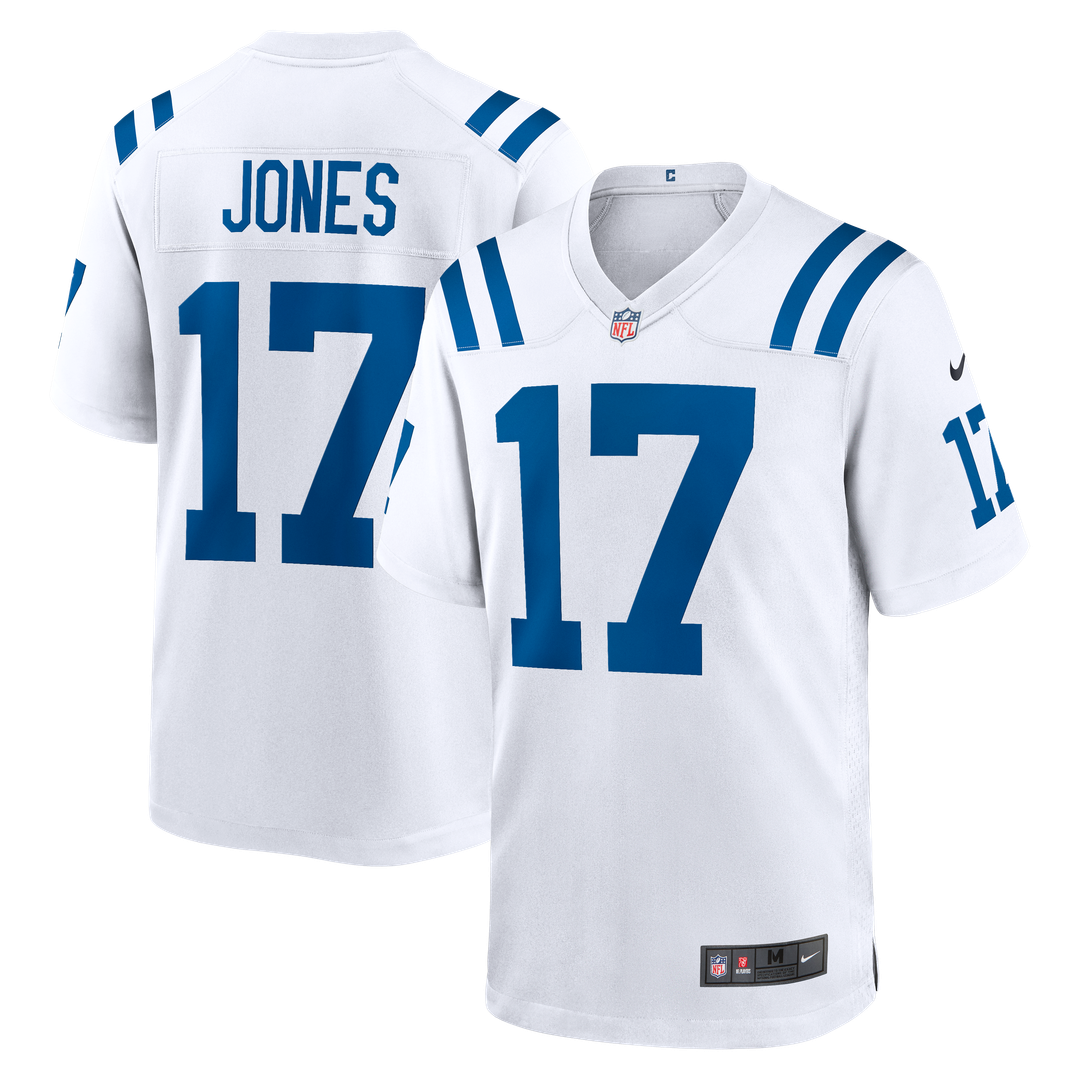 Indianapolis Colts Daniel Jones Nike White Game Jersey product image 4