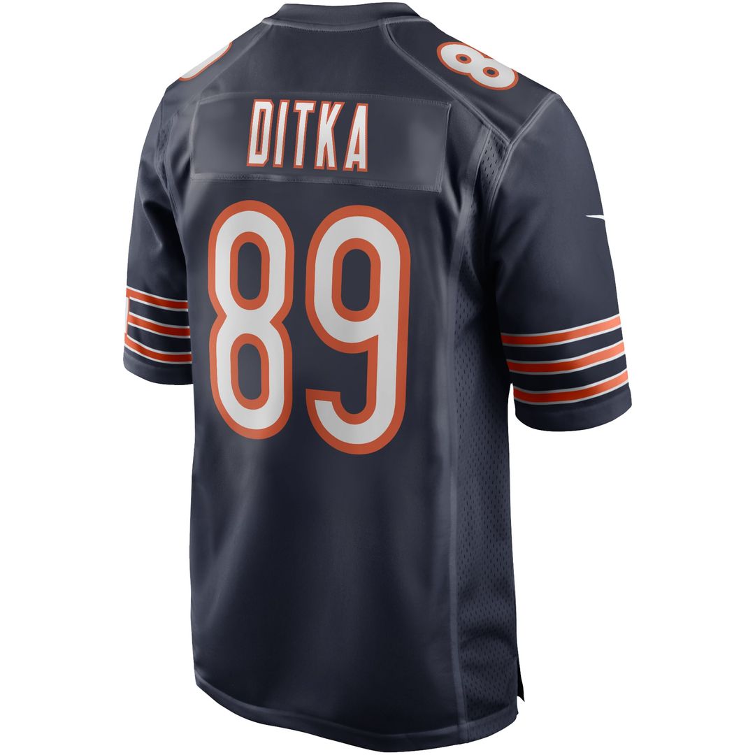 Chicago Bears Mike Ditka Nike White Retired Game Jersey product image 9