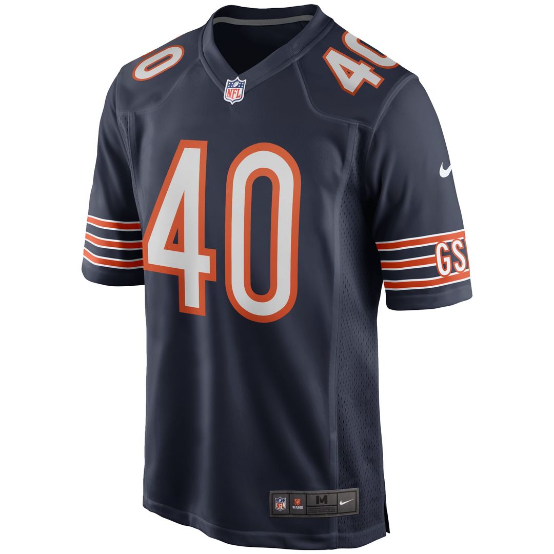 Chicago Bears Gale Sayers Nike Navy Retired Player Game product image 2