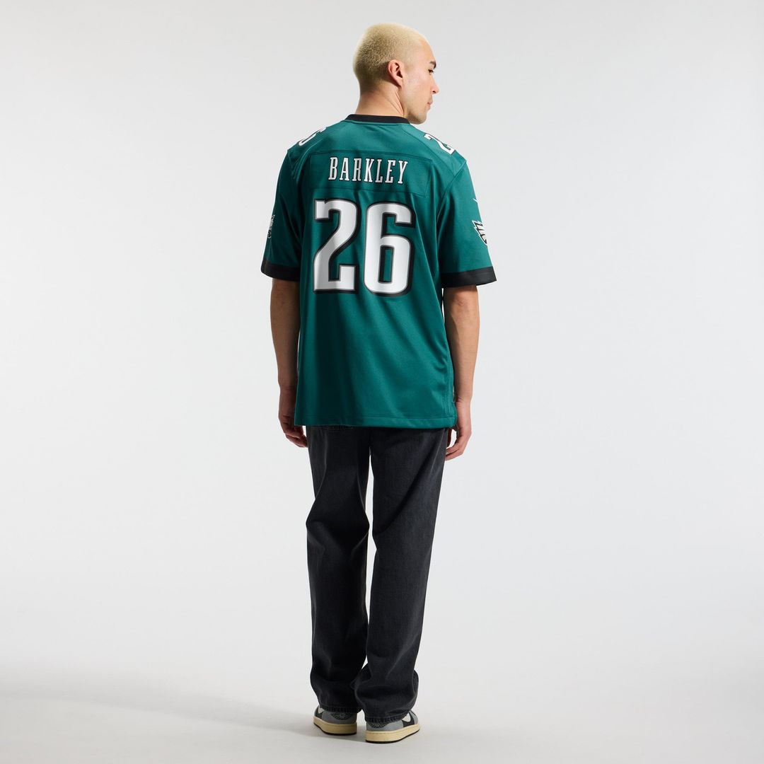 Philadelphia Eagles Saquon Barkley Nike White Game Jersey product image 31