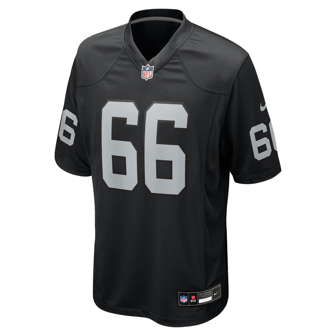 Las Vegas Raiders Dylan Parham Nike Black Game Jersey product image 2