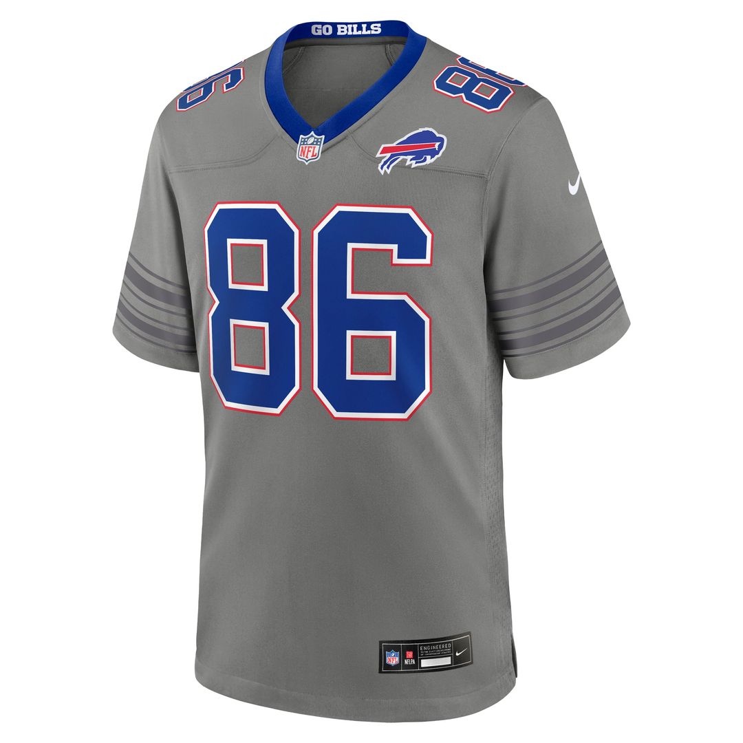 Buffalo Bills Dalton Kincaid Nike Gray Nickel City Game product image 5