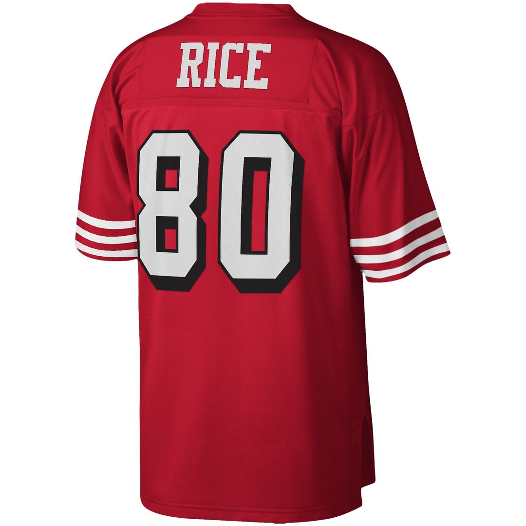San Francisco 49ers Jerry Rice Mitchell & Ness Scarlet product image 3