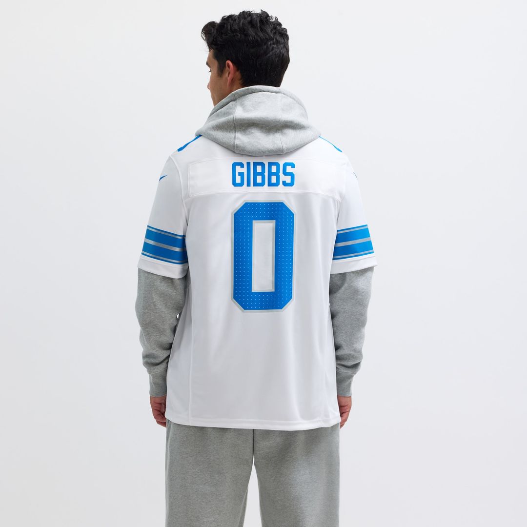 Detroit Lions Jahmyr Gibbs Nike Black 2nd Alternate Vapor product image 14