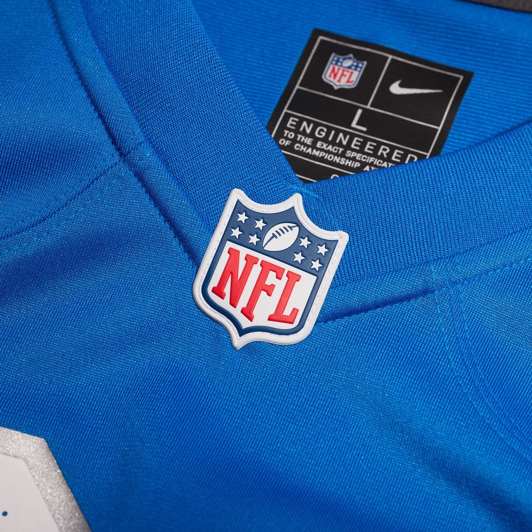 Detroit Lions Jack Campbell Nike Blue Game Jersey product image 12