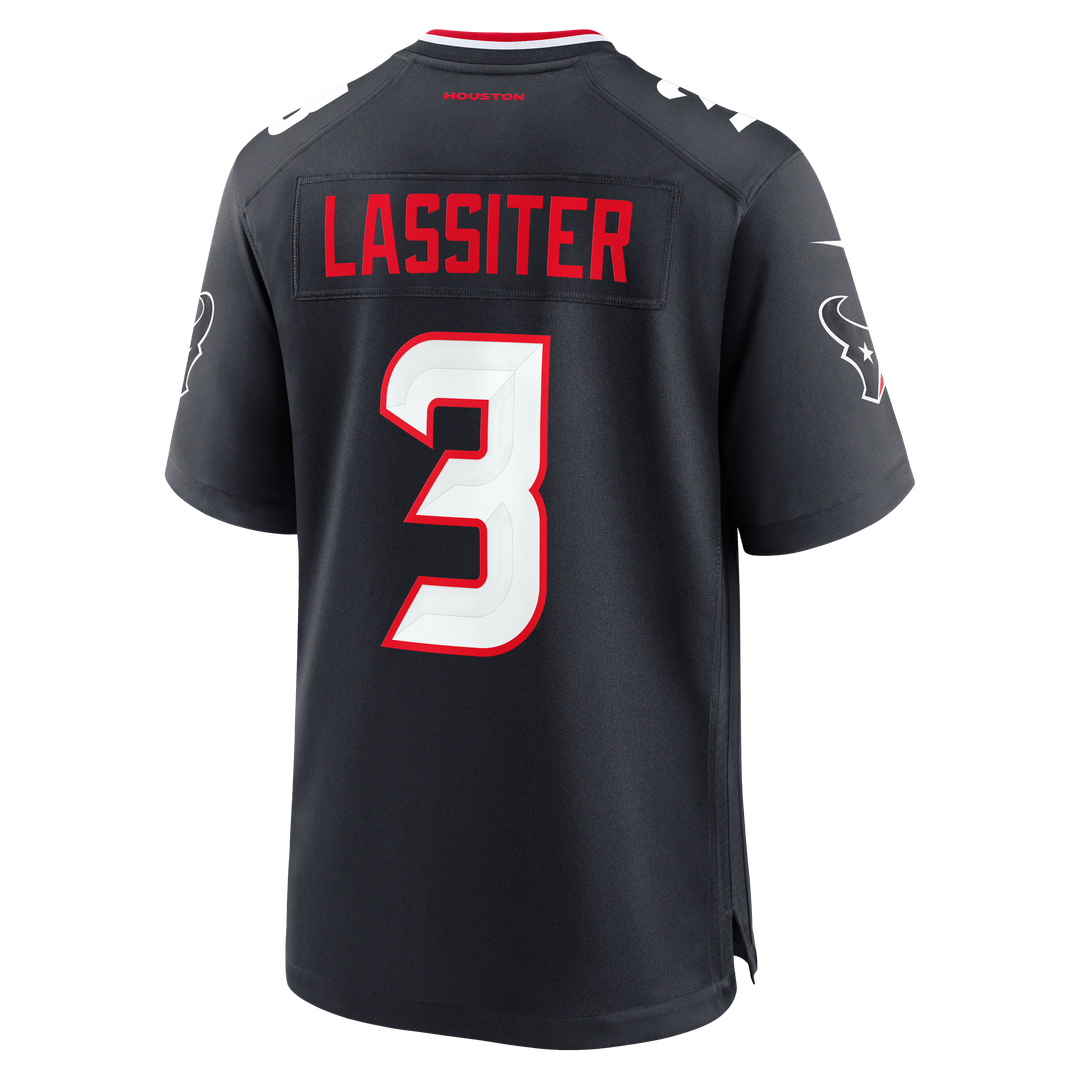 Houston Texans Kamari Lassiter Nike Navy Game Jersey product image 3