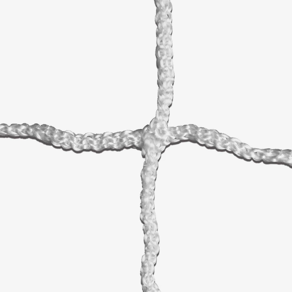 8H x 24W x 3D x 8 1/2B, 120mm mesh, Solid Braid Knotless Goal Net product image 2, provided for visual reference and product