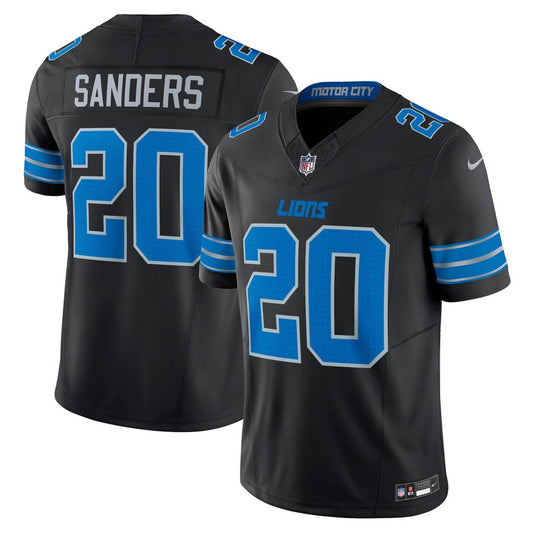 Detroit Lions Barry Sanders Nike Black 2nd Alternate Vapor product image 1