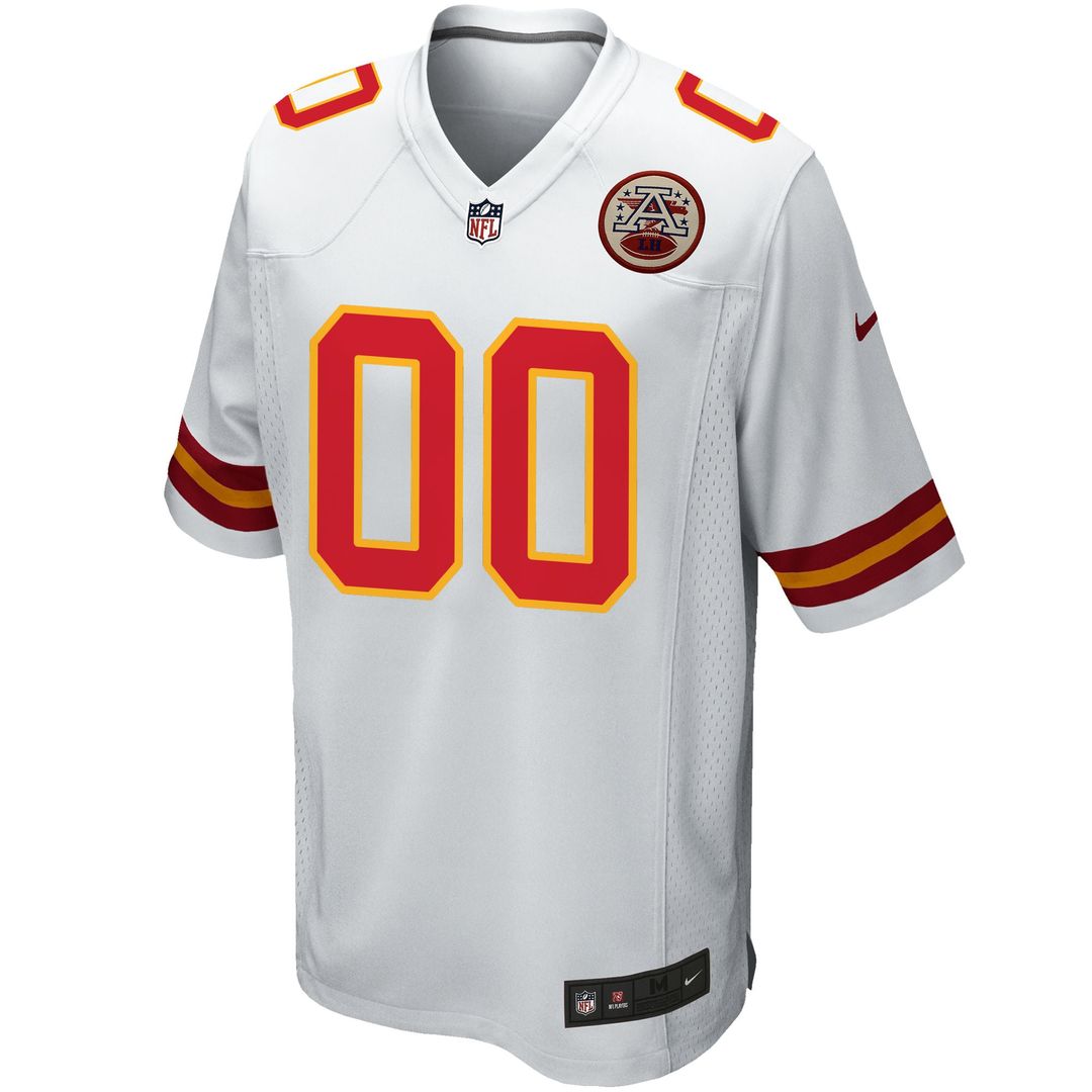 Kansas City Chiefs Nike White Custom Jersey product image 5