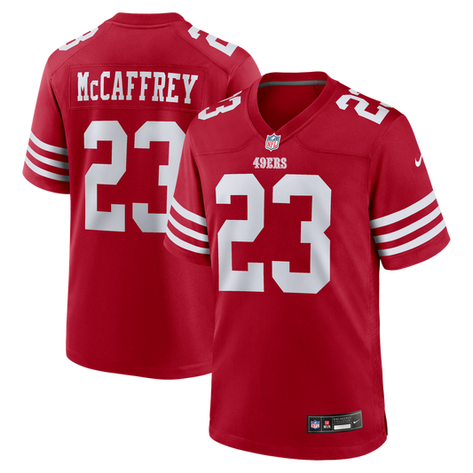 San Francisco 49ers Christian McCaffrey Nike Scarlet Game product image 1