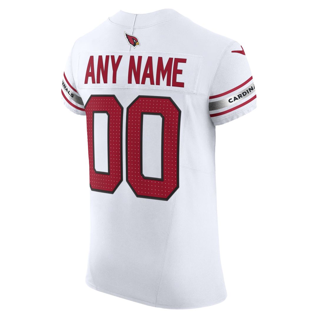 Arizona Cardinals Nike White Vapor FUSE Elite Custom Jersey product image 3
