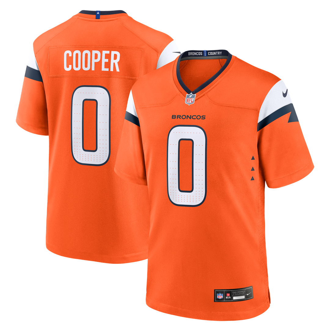Denver Broncos Jonathon Cooper Nike Orange Game Jersey product image 1