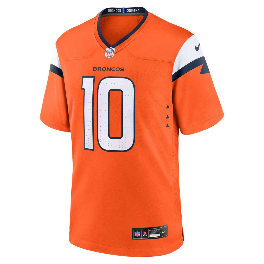 Denver Broncos Bo Nix Nike Navy Alternate Game Jersey product image 14