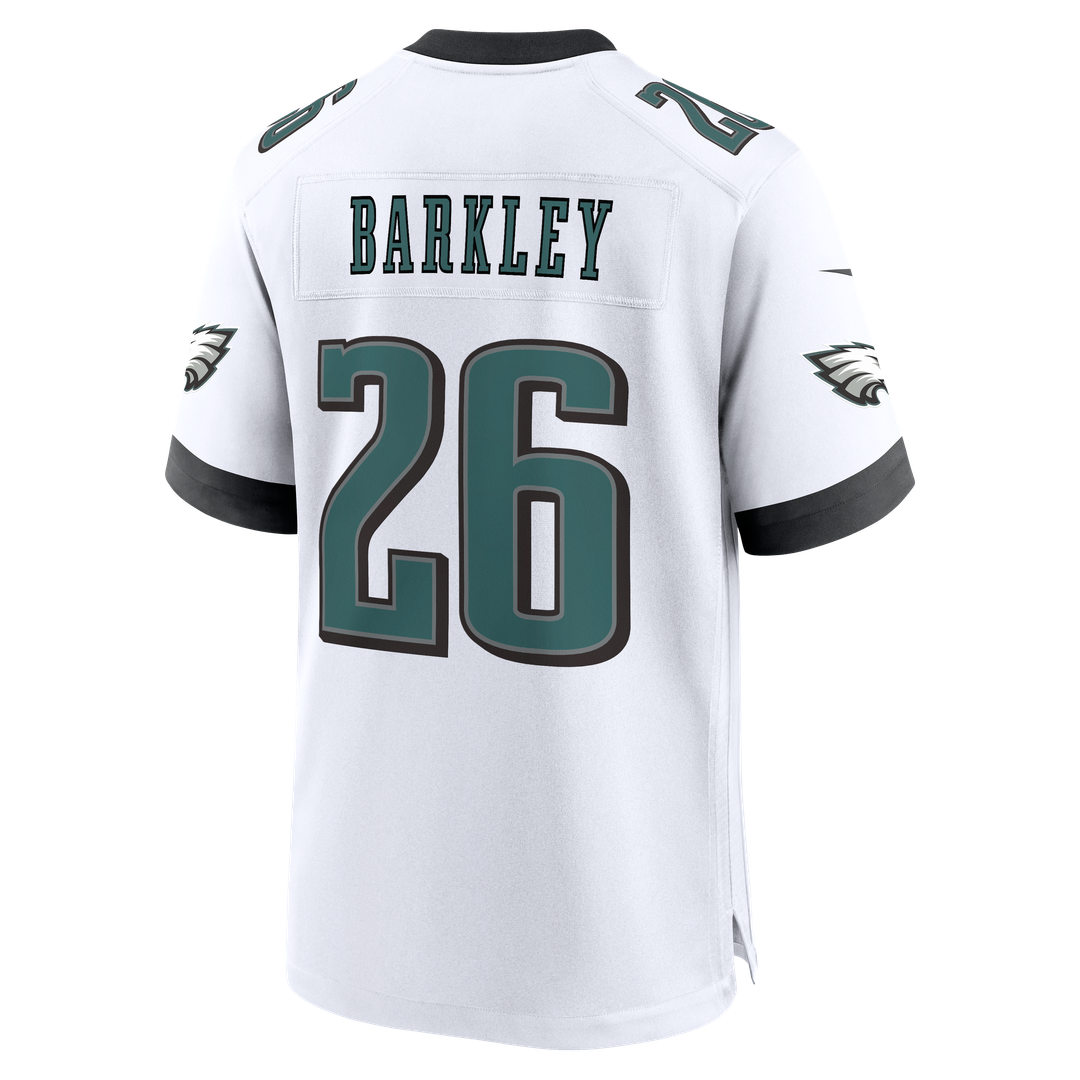 Philadelphia Eagles Saquon Barkley Nike White Game Jersey product image 7