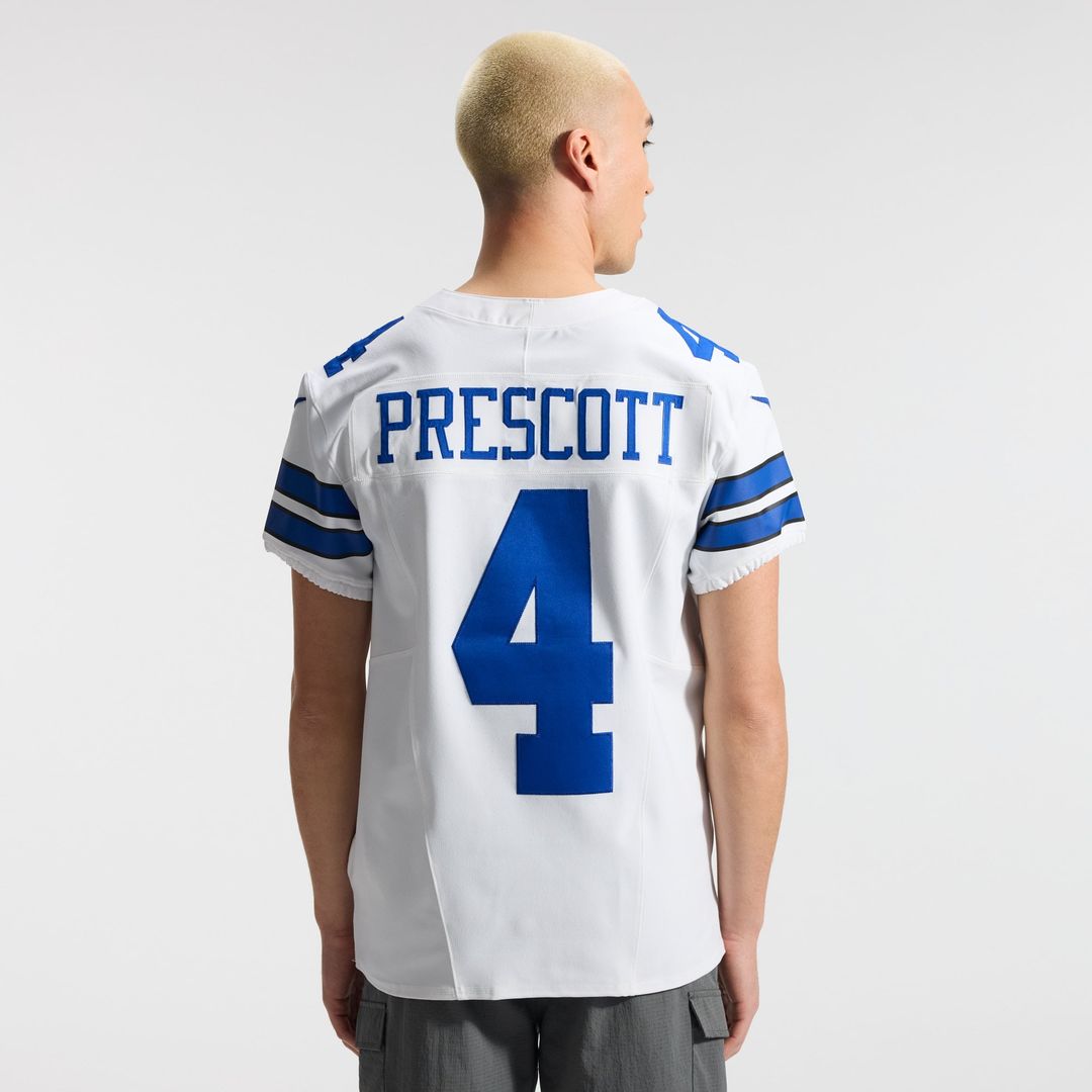 Dallas Cowboys Dak Prescott Nike White Vapor FUSE Elite product image 3