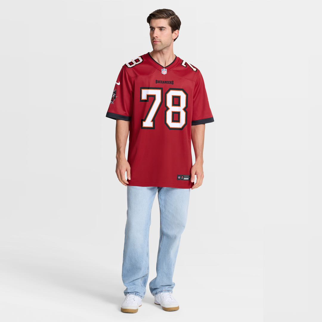 Tampa Bay Buccaneers Tristan Wirfs Nike Red Game Jersey product image 7