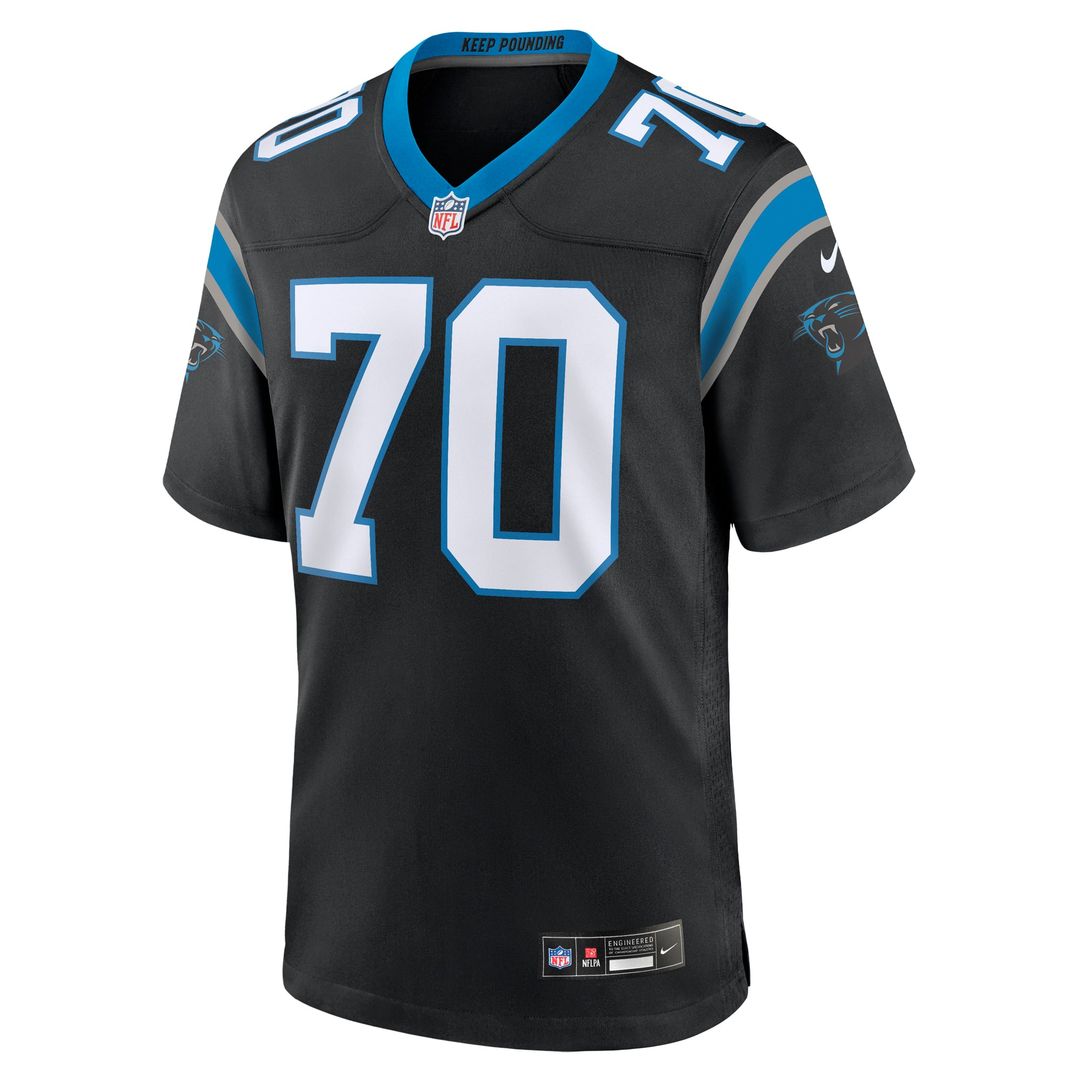 Carolina Panthers Brady Christensen Nike Black Game Jersey product image 2