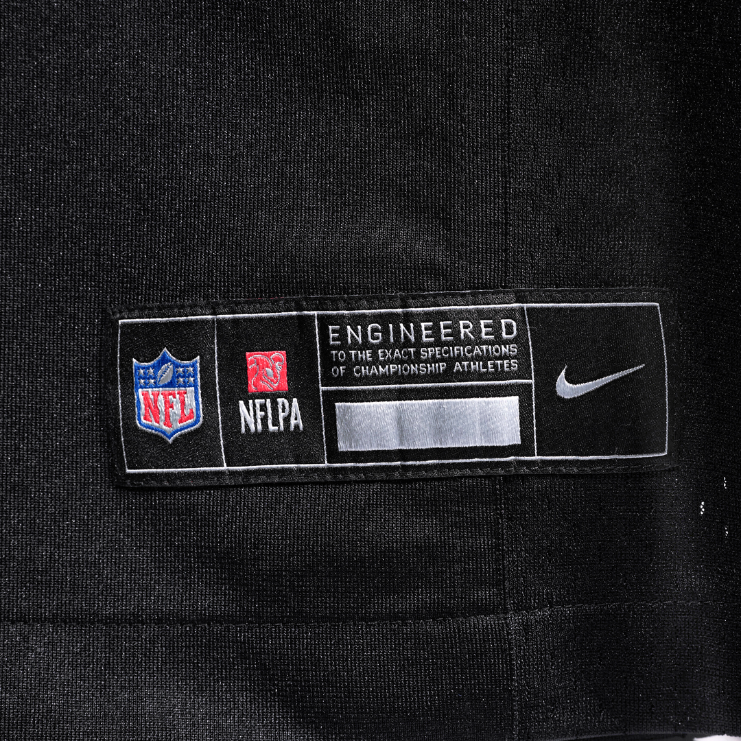 New Orleans Saints Barry Wesley Nike Black Game Jersey product image 6