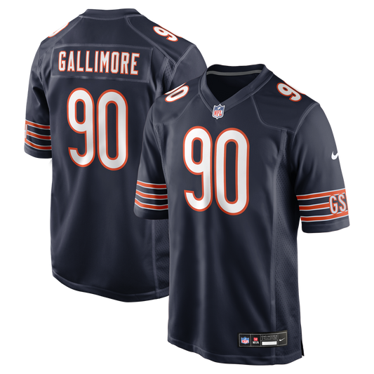 Chicago Bears Neville Gallimore Nike Navy Game Jersey product image 1