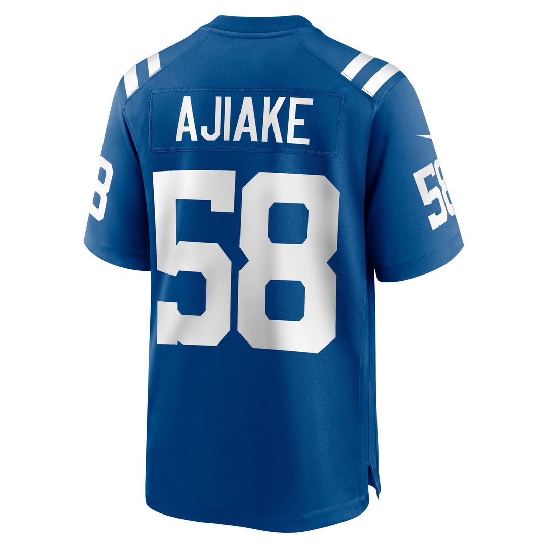 Indianapolis Colts Austin Ajiake Nike Royal Game Jersey product image 3