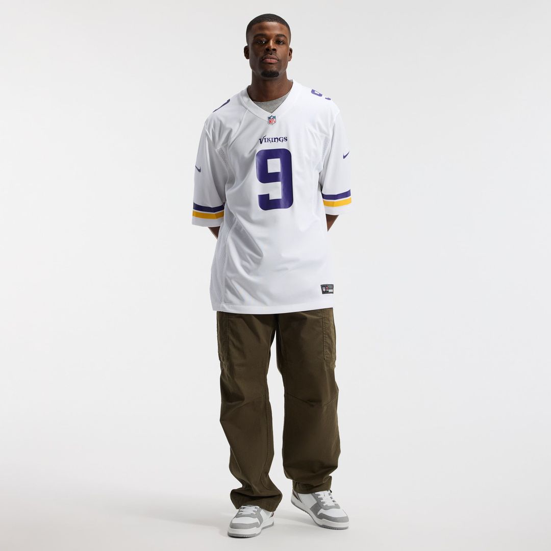 Minnesota Vikings J.J. McCarthy Nike White Game Jersey product image 4