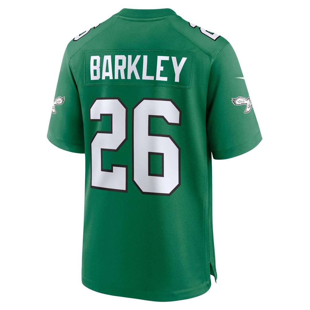 Philadelphia Eagles Saquon Barkley Nike White Game Jersey product image 42