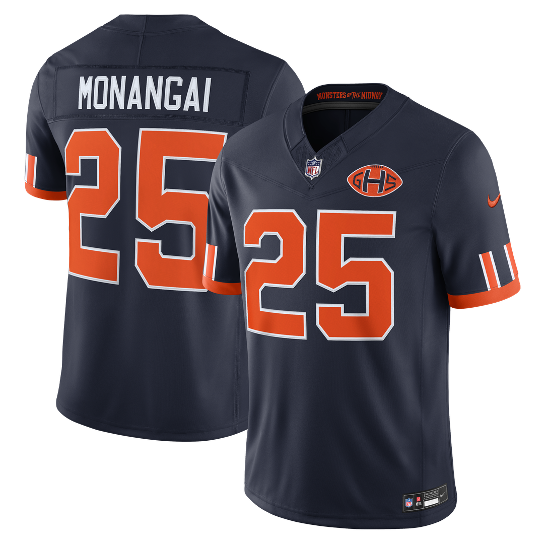 Chicago Bears Kyle Monangai Nike Navy 2026 Rivalries product image 1