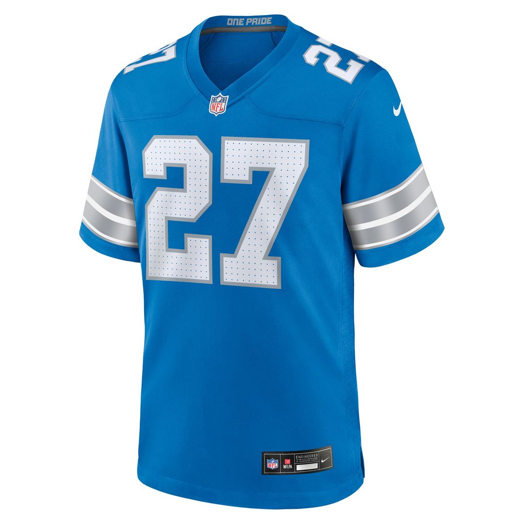 Detroit Lions Arthur Maulet Nike Blue Game Jersey product image 2