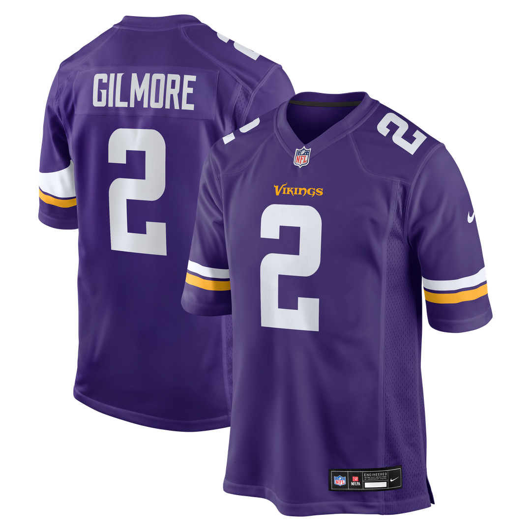 Minnesota Vikings Stephon Gilmore Nike Purple Game Jersey product image 1
