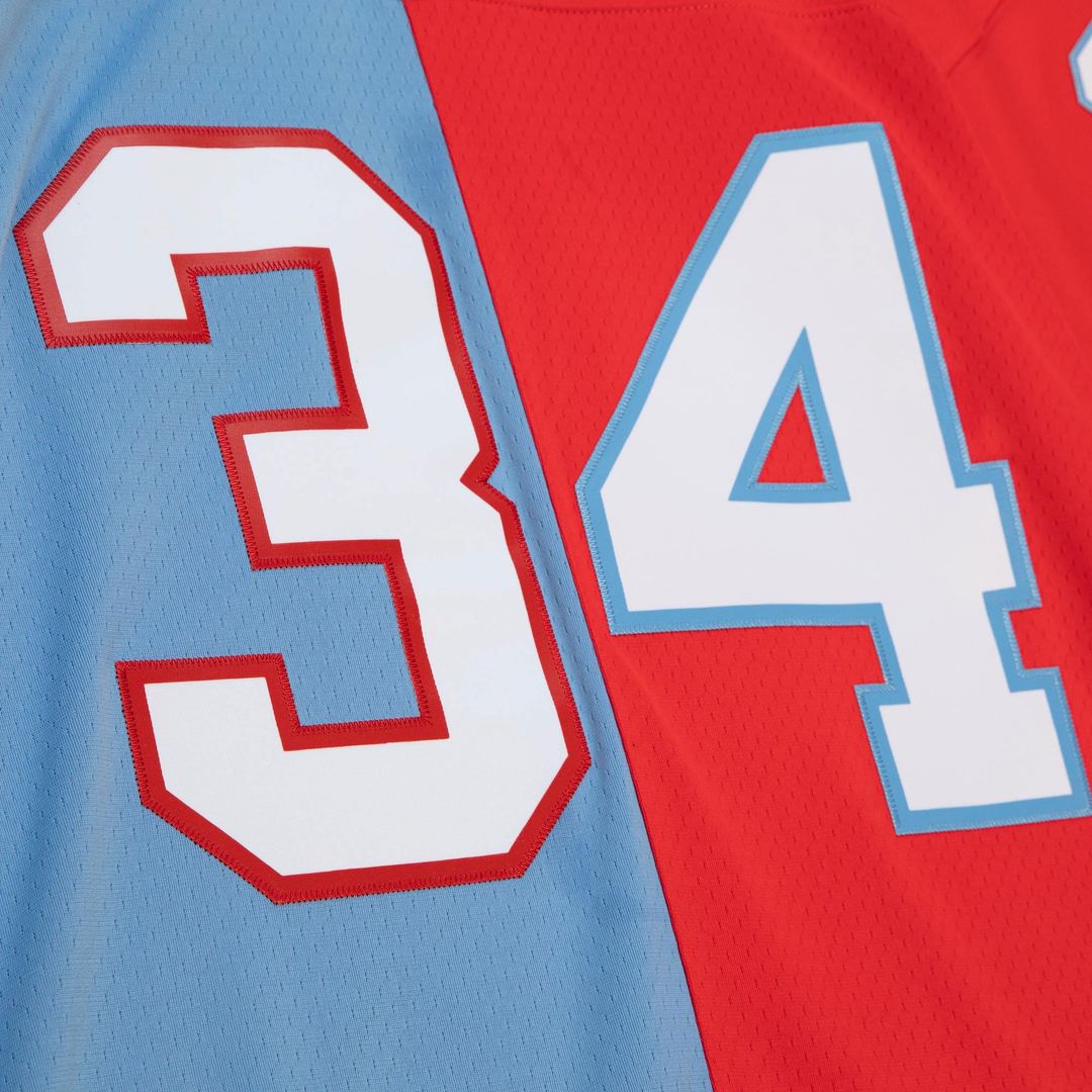 Houston Oilers Earl Campbell Mitchell & Ness Red/Light Blue product image 4