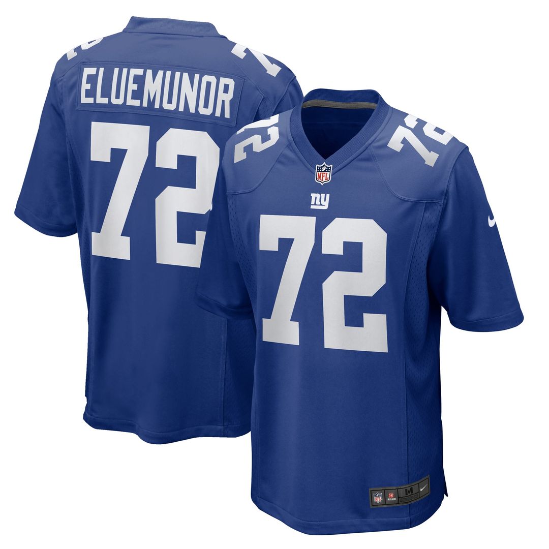 New York Giants Jermaine Eluemunor Nike Royal Game Jersey product image 1