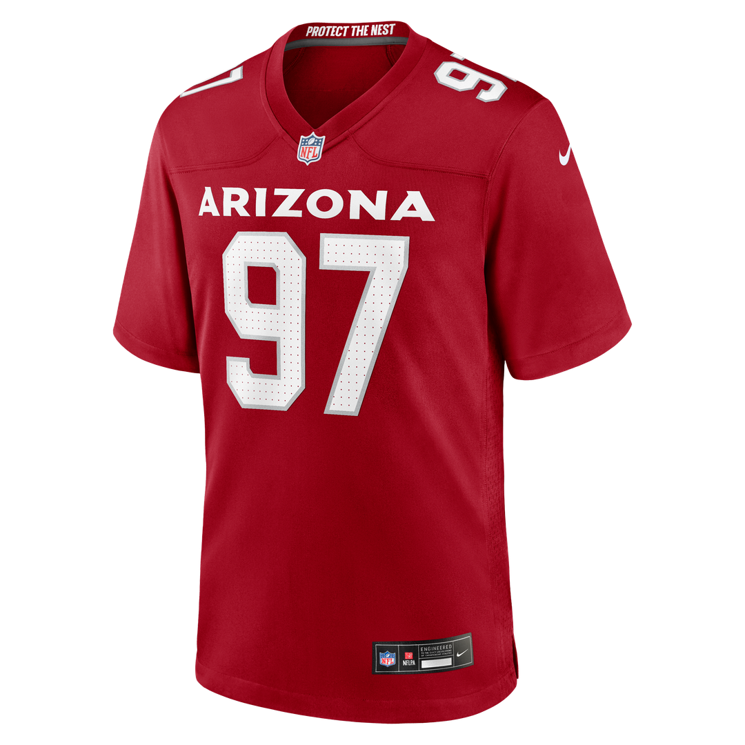 Arizona Cardinals Walter Nolen Nike Cardinal Game Jersey product image 2