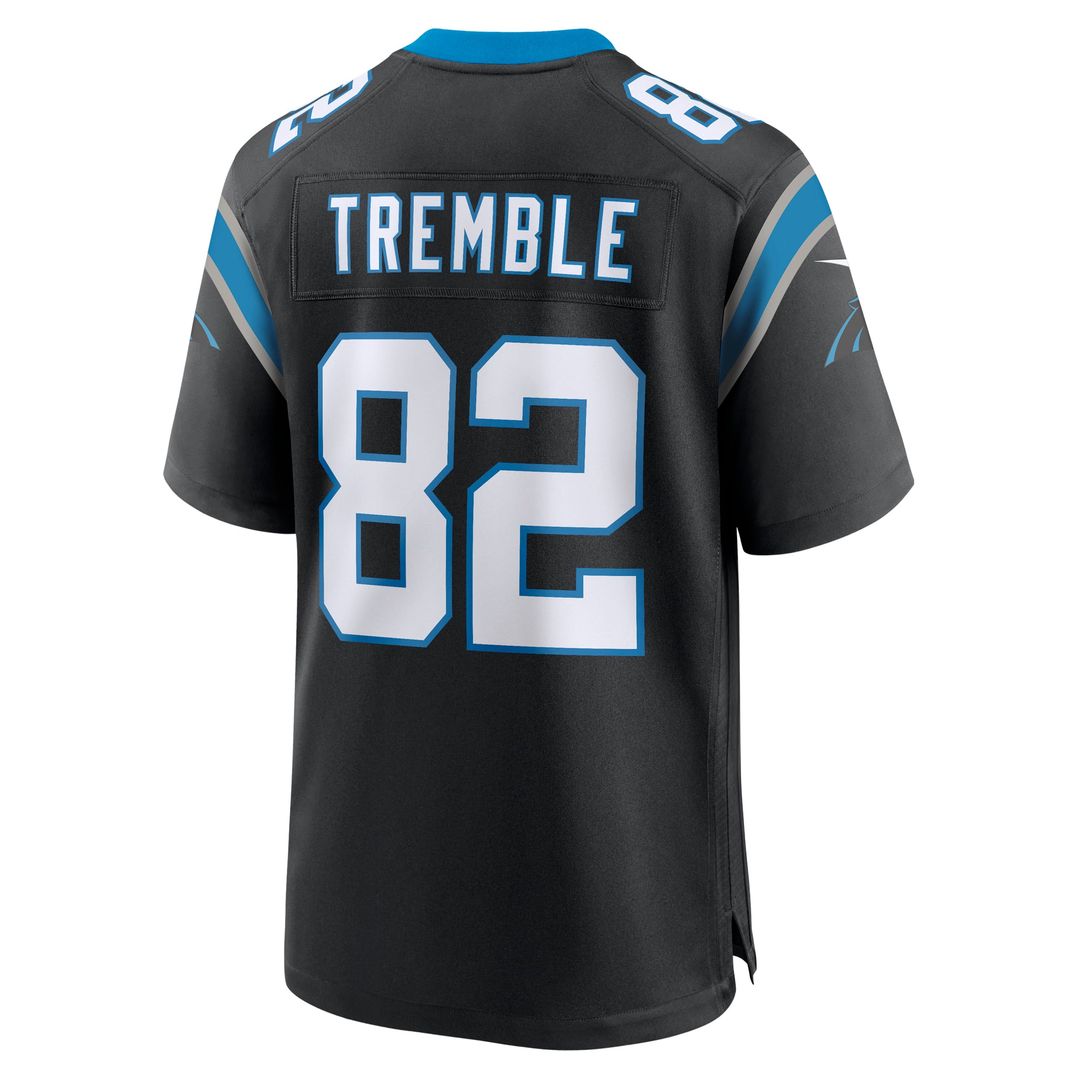 Carolina Panthers Tommy Tremble Nike Black Game Jersey product image 3