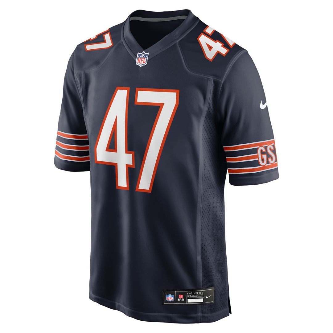 Chicago Bears Ruben Hyppolite II Nike Navy Game Jersey product image 2