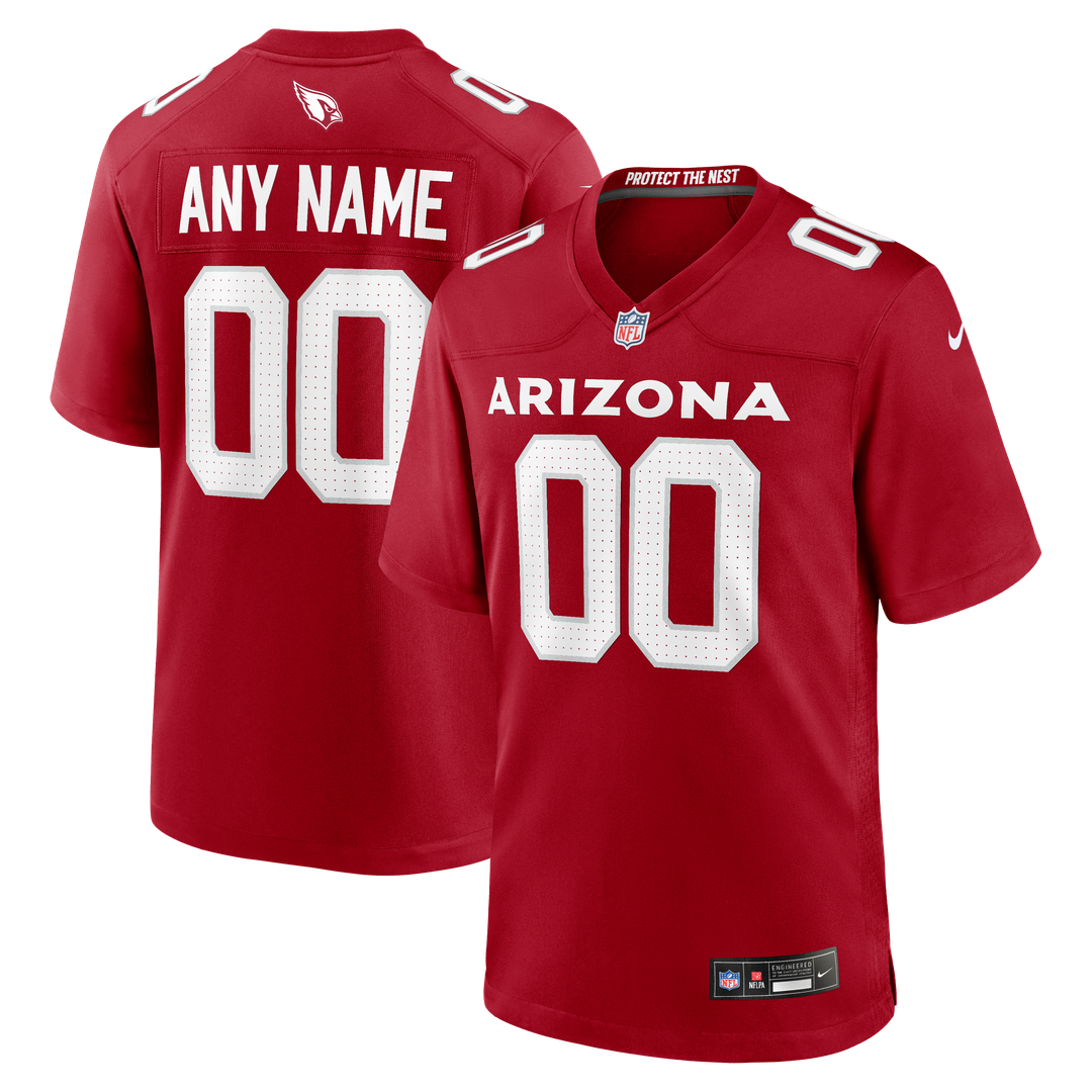 Arizona Cardinals Nike White Custom Jersey product image 7