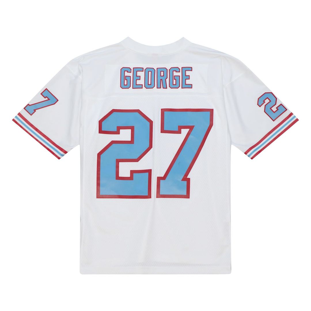 Tennessee Oilers Eddie George Mitchell & Ness White Legacy product image 3