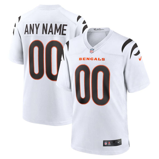 Cincinnati Bengals Nike White Game Custom Jersey product image 1
