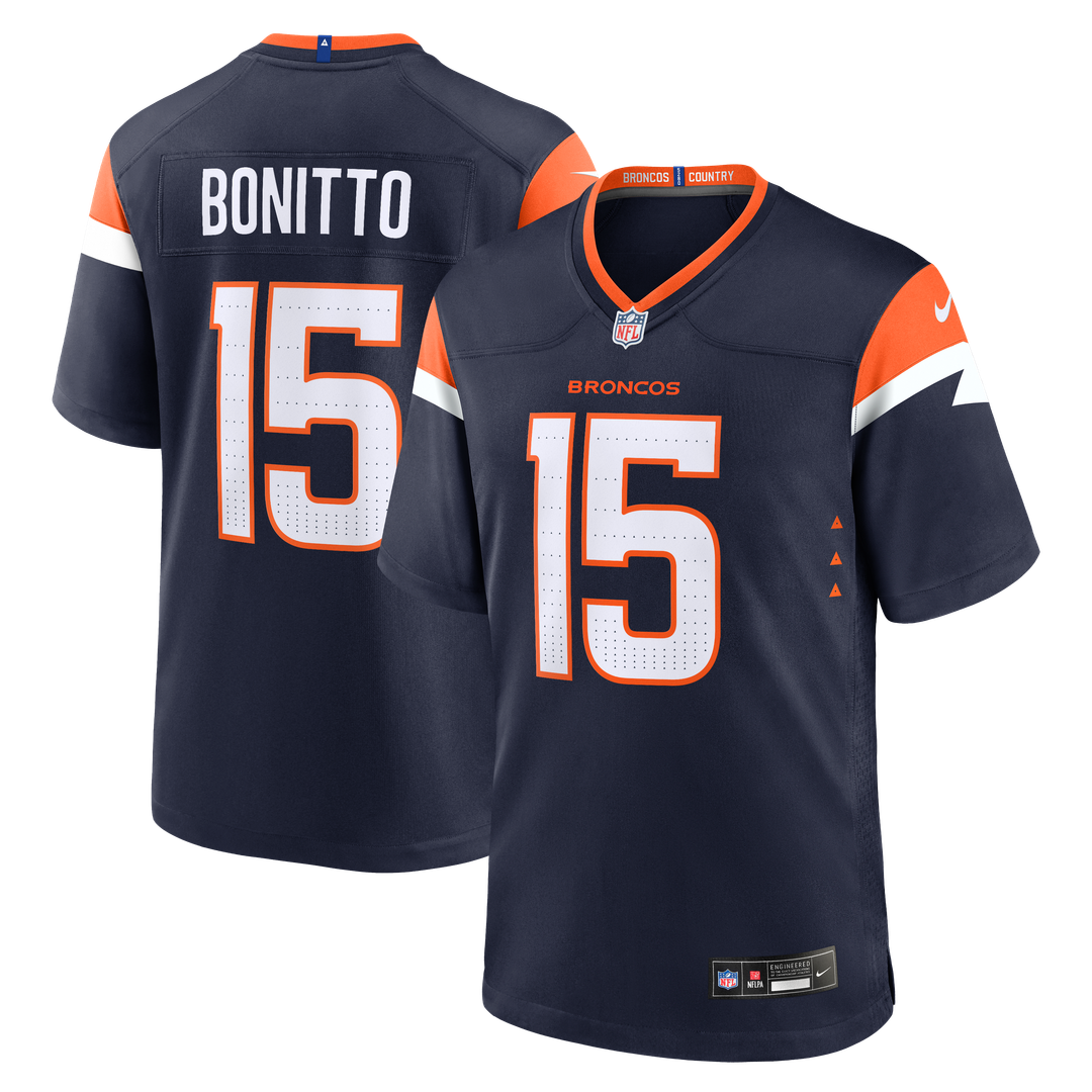 Denver Broncos Nik Bonitto Nike Orange Game Jersey product image 17