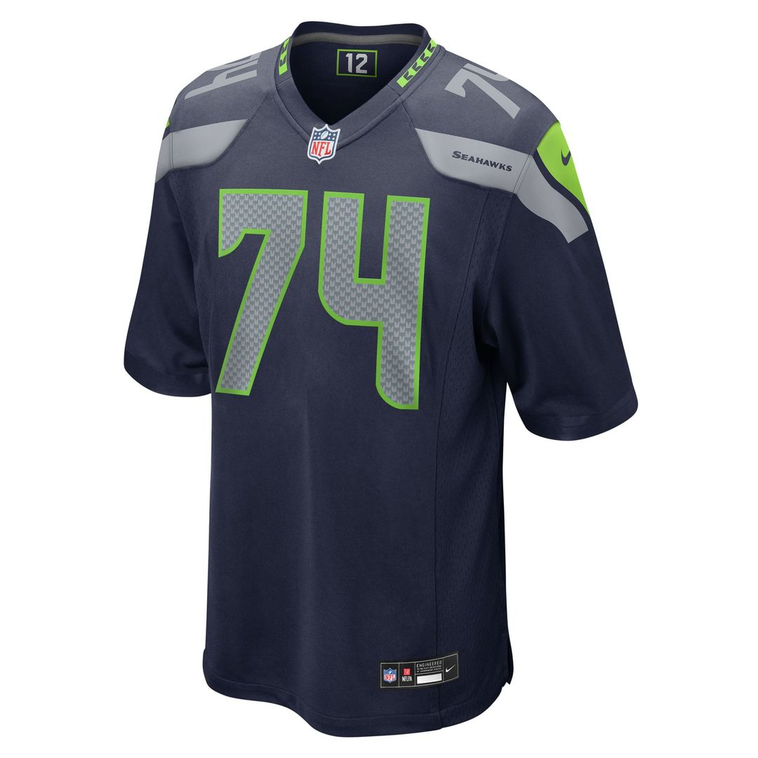 Seattle Seahawks Josh Jones Nike College Navy Game Jersey product image 2
