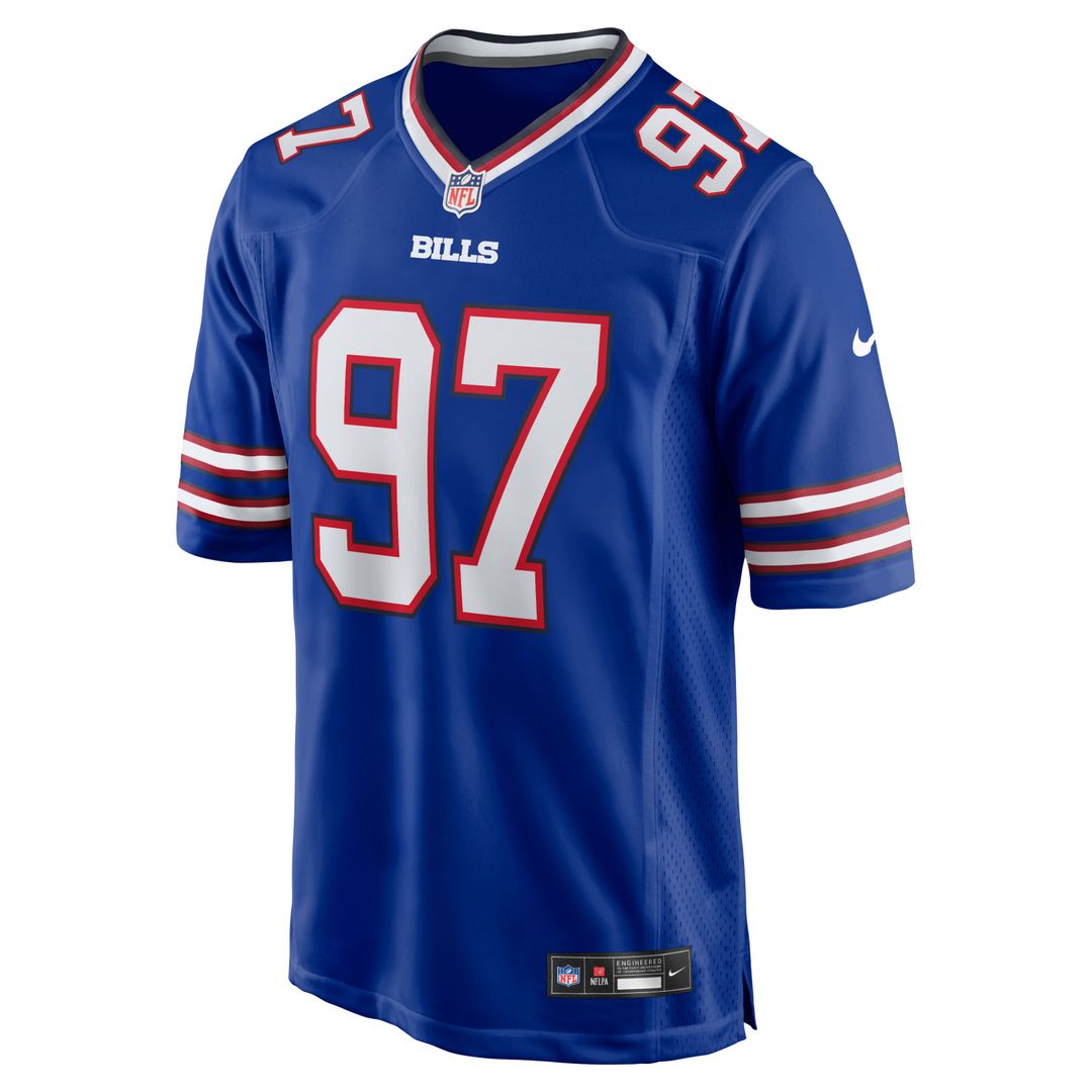 Buffalo Bills Greg Gaines Nike Royal Game Jersey product image 4