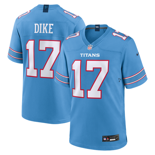 Tennessee Titans Chimere Dike Nike Light Blue Game Jersey product image 1