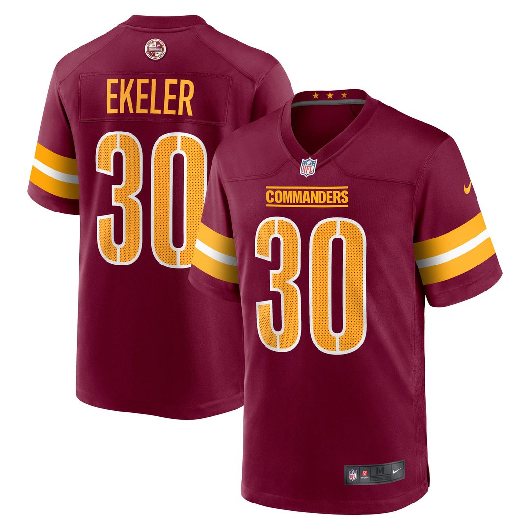 Washington Commanders Austin Ekeler Nike Burgundy Game product image 7