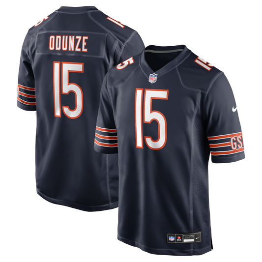 Chicago Bears Rome Odunze Nike Navy Game Jersey product image 1
