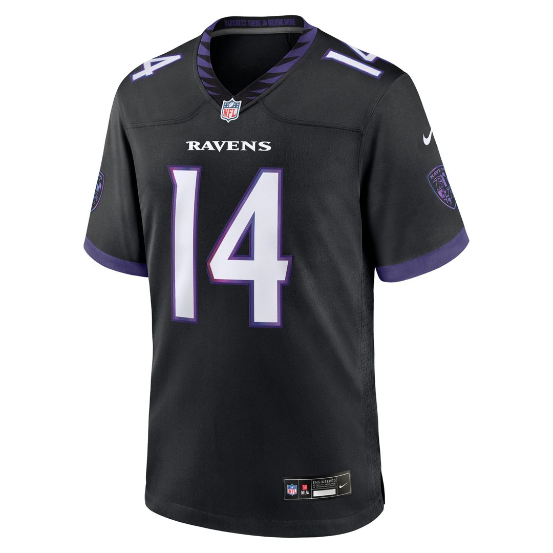Baltimore Ravens Kyle Hamilton Nike Black Alternate Game product image 5