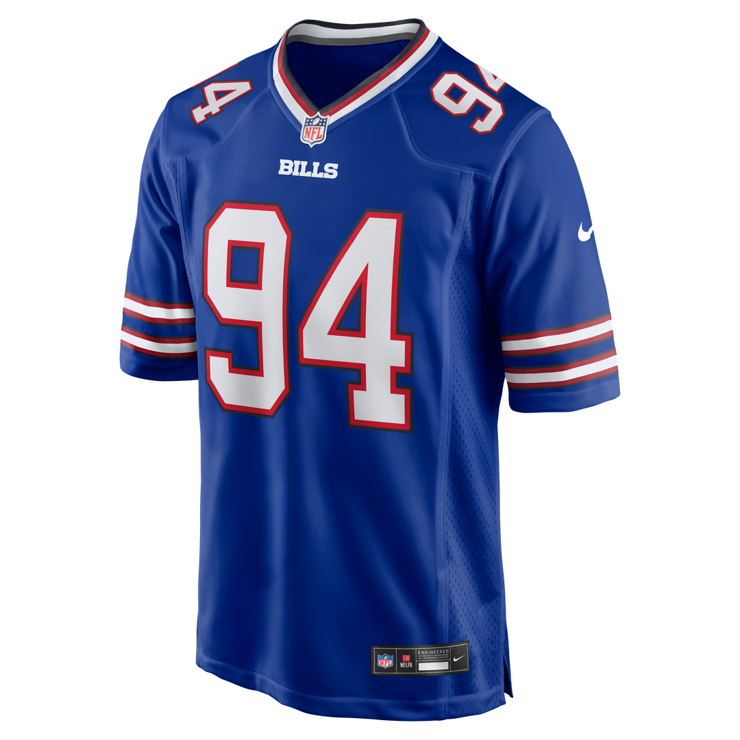 Buffalo Bills Landon Jackson Nike Royal Game Jersey product image 2