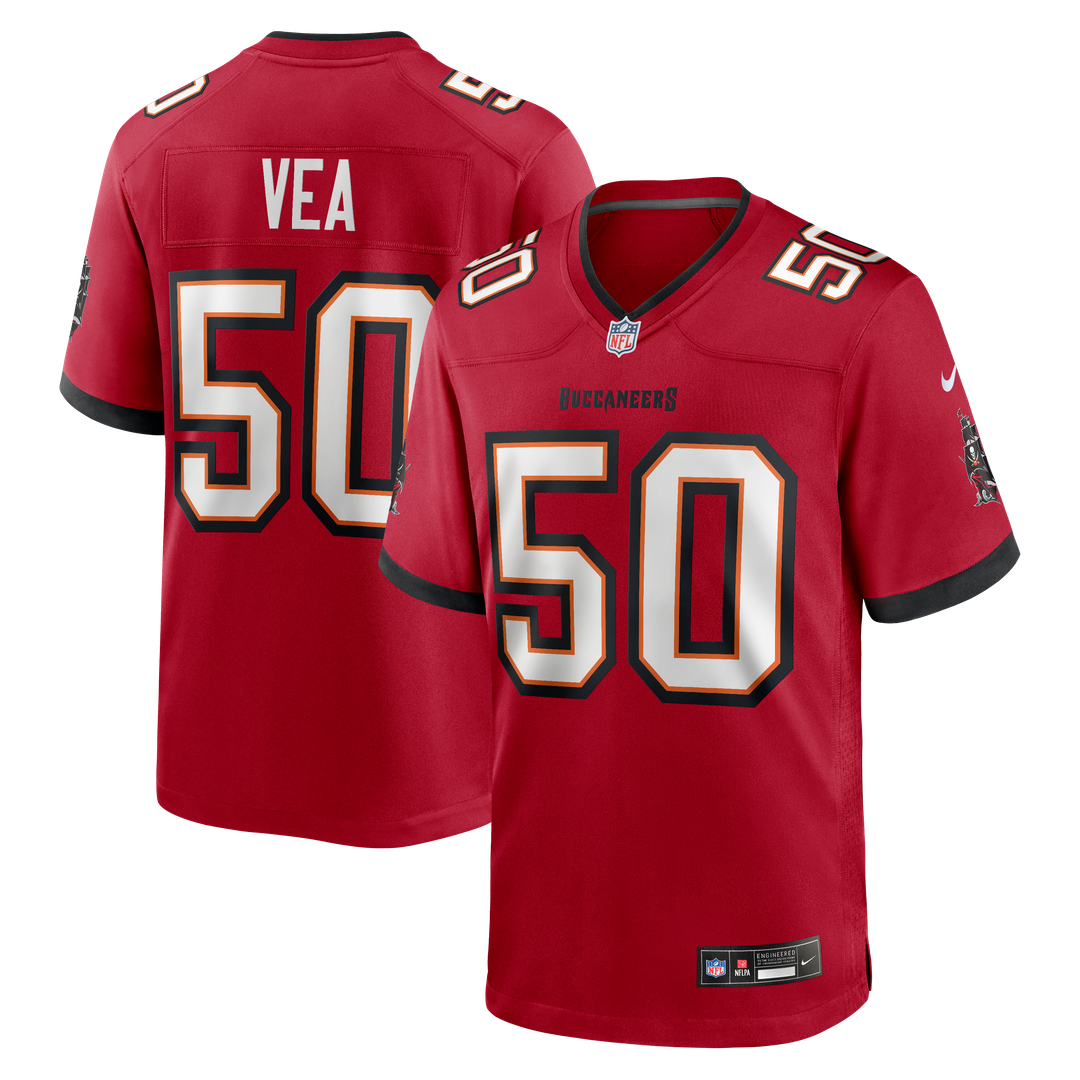 Tampa Bay Buccaneers Vita Vea Nike Red Game Jersey product image 1