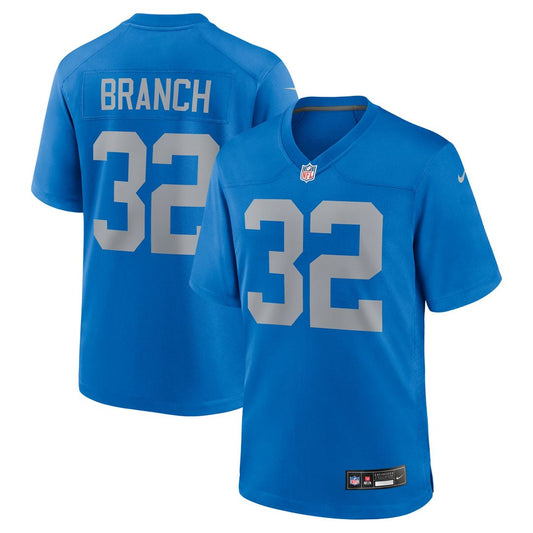 Detroit Lions Brian Branch Nike Blue Alternate Game Jersey product image 1