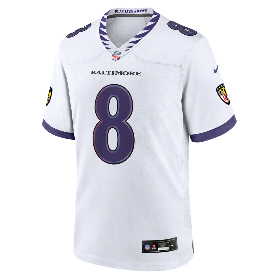 Baltimore Ravens Lamar Jackson Nike Black Alternate Game product image 15
